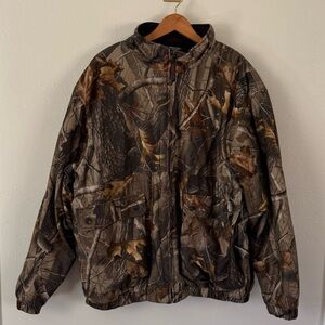 Winchester Camouflage Coat Fleece Lined Size XL